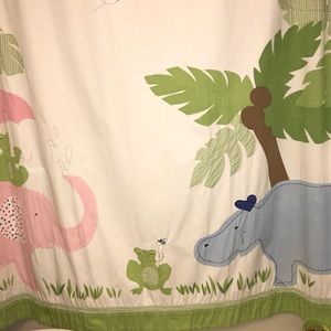 Pottery Barn shower curtain